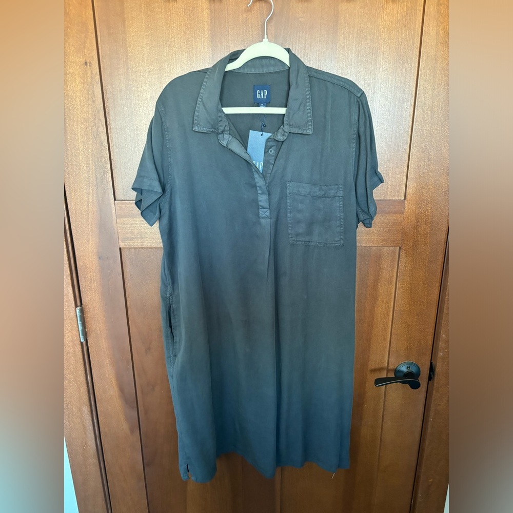 XL Gray Gap T-Shirt Dress